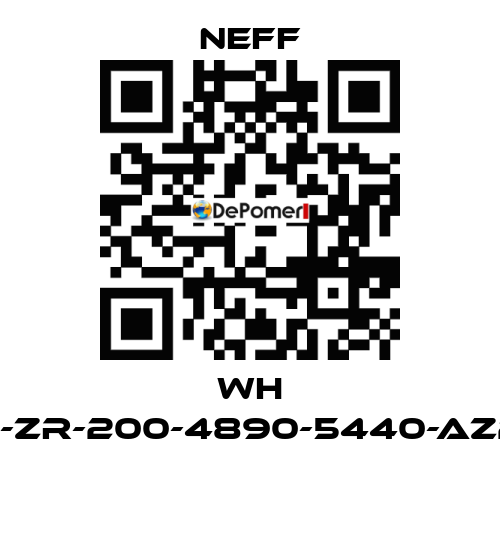WH 80–000-ZR-200-4890-5440-AZ2-3EN-0  Neff