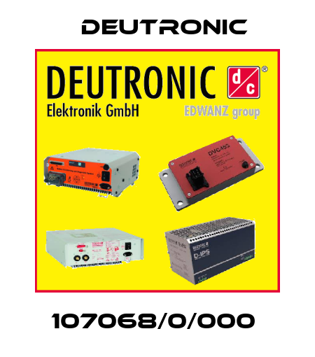 107068/0/000  Deutronic