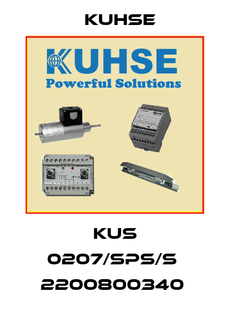 KUS 0207/SPS/S  2200800340  Kuhse
