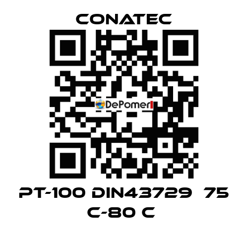 PT-100 DIN43729  75 C-80 C  Conatec