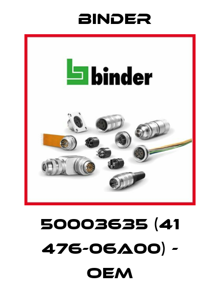 50003635 (41 476-06A00) - oem Binder