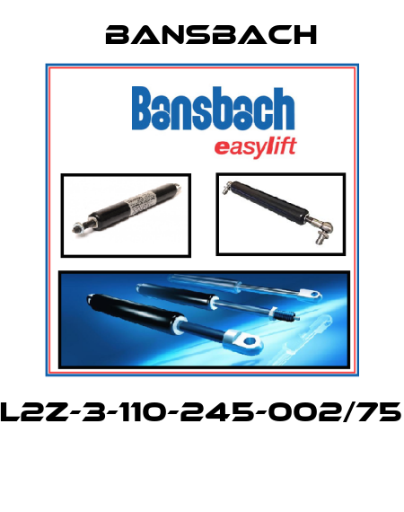 L2L2Z-3-110-245-002/750N  Bansbach