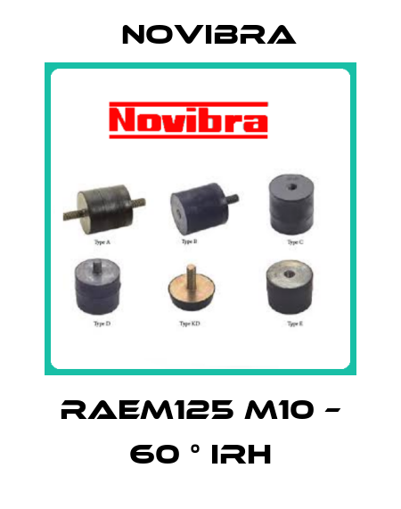 RAEM125 M10 – 60 ° IRH Novibra