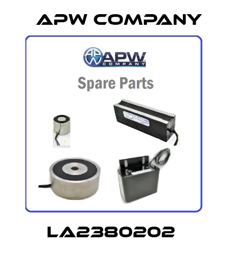 LA2380202  Apw Company