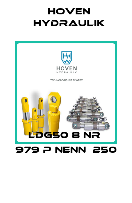 LDG50 8 NR  979 P NENN  250  Hoven Hydraulik