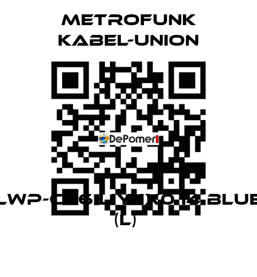 LWP-C26 LIY 1x0.14 blue  (L)  METROFUNK KABEL-UNION