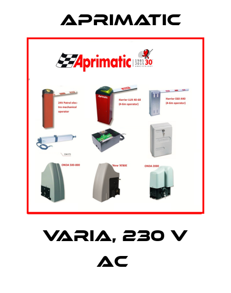 Varia, 230 V AC  Aprimatic