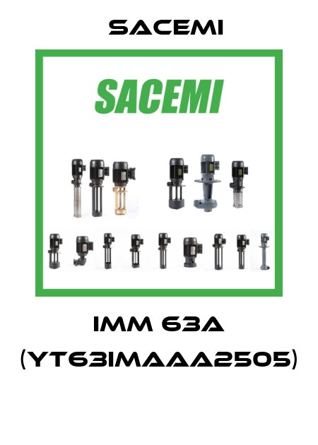 IMM 63A (YT63IMAAA2505)  Sacemi