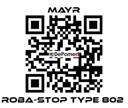 ROBA-stop Type 802  Mayr