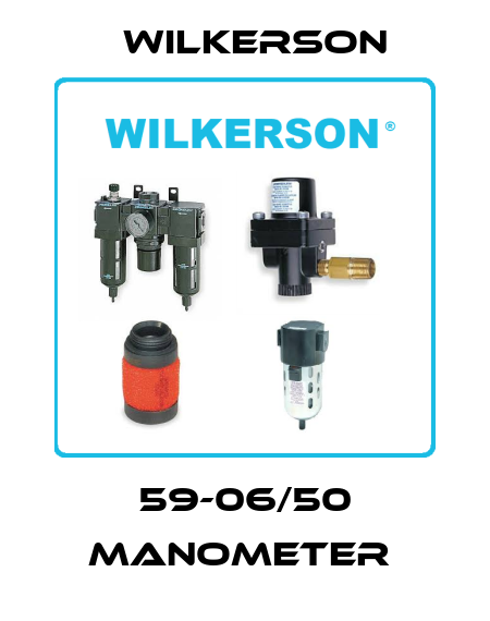 59-06/50 Manometer  Wilkerson