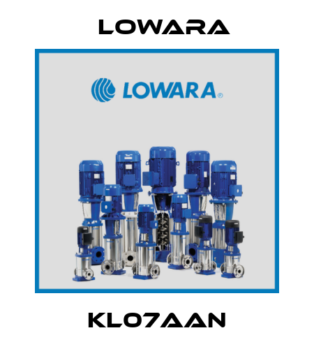 KL07AAN Lowara