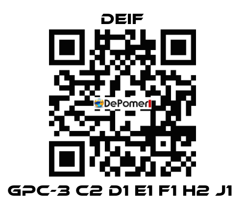 GPC-3 C2 D1 E1 F1 H2 J1  Deif