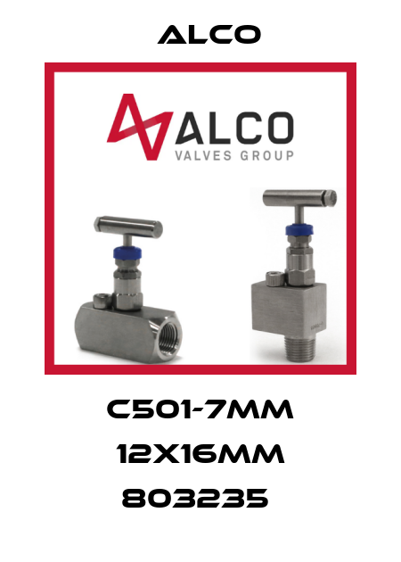 C501-7MM 12x16mm 803235  Alco
