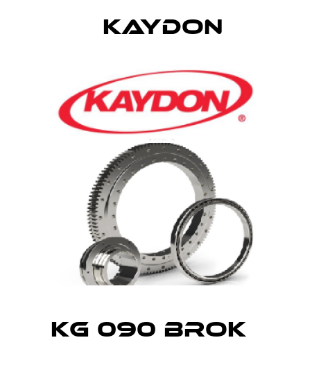 KG 090 BROK   Kaydon