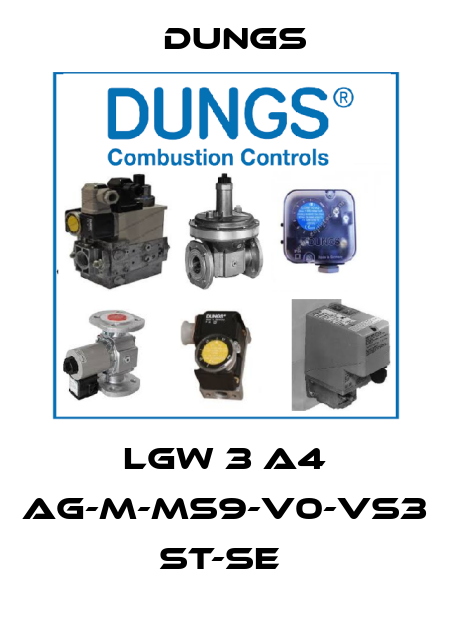 LGW 3 A4 Ag-M-MS9-V0-VS3 st-se  Dungs