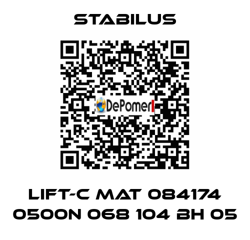 LIFT-C MAT 084174 0500N 068 104 BH 05 Stabilus