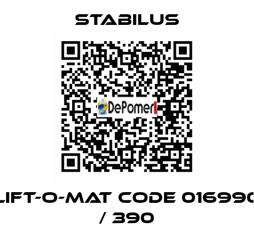 LIFT-O-MAT CODE 016990 / 390 Stabilus
