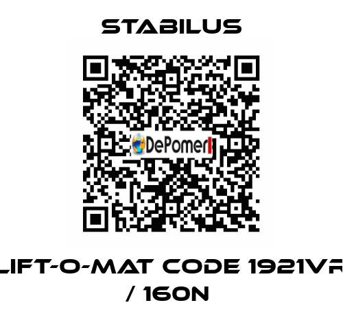 LIFT-O-MAT CODE 1921VR / 160N  Stabilus