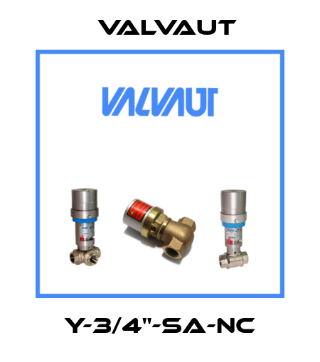 Y-3/4"-SA-NC Valvaut