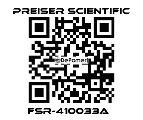 FSR-410033A   Preiser Scientific