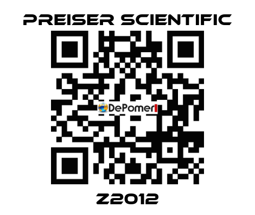 Z2012 Preiser Scientific