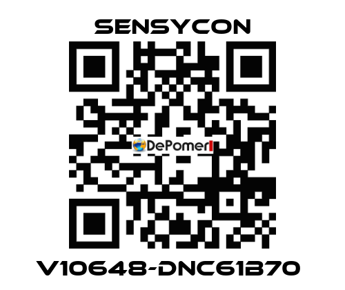 V10648-DNC61B70  SENSYCON