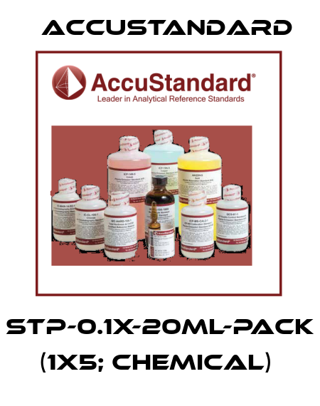 STP-0.1X-20ML-PACK (1x5; chemical)  AccuStandard