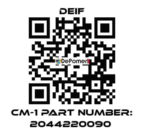 CM-1 part number: 2044220090  Deif