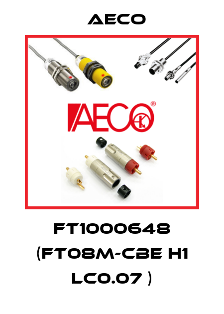 FT1000648 (FT08M-CBE H1 LC0.07 ) Aeco