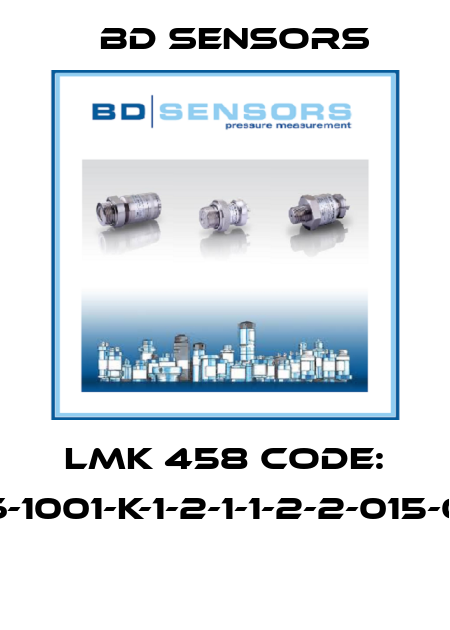 LMK 458 CODE: 766-1001-K-1-2-1-1-2-2-015-000  Bd Sensors