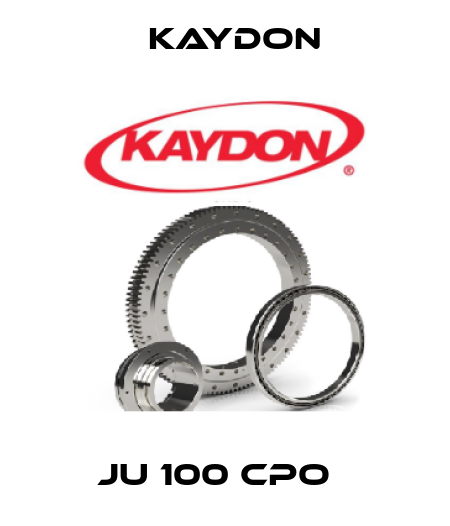 JU 100 CPO   Kaydon