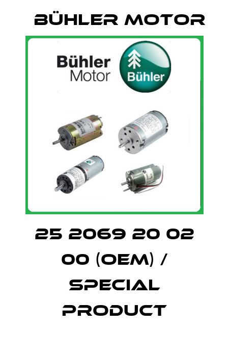 25 2069 20 02 00 (OEM) / special product Bühler Motor