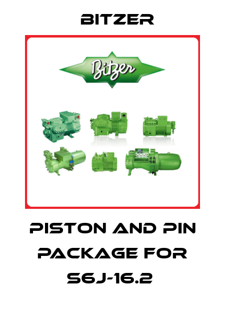 PISTON AND PIN PACKAGE FOR S6J-16.2  Bitzer