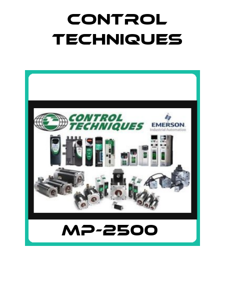 MP-2500  Control Techniques