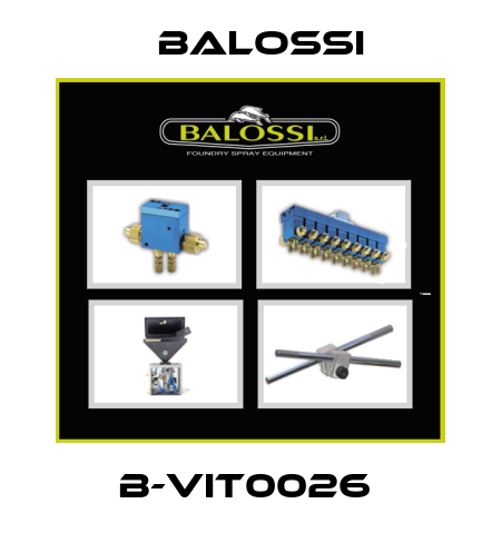 B-VIT0026  Balossi