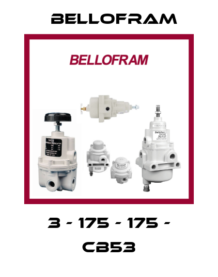 3 - 175 - 175 - CB53 Bellofram