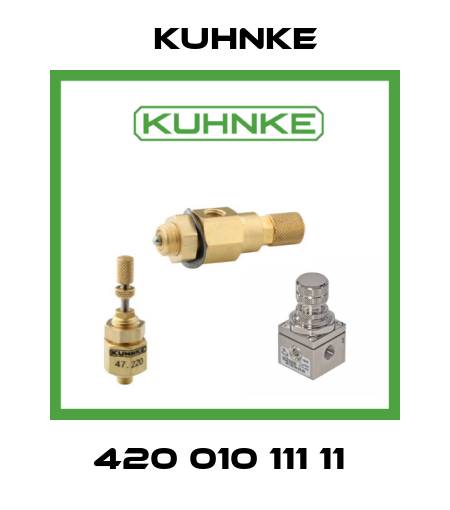 420 010 111 11  Kuhnke