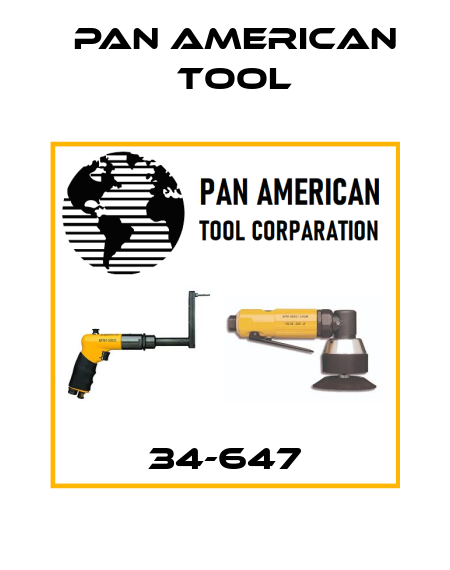 34-647 Pan American Tool