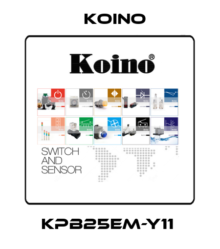 KPB25EM-Y11  Koino