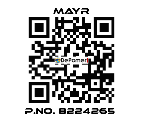 P.No. 8224265  Mayr
