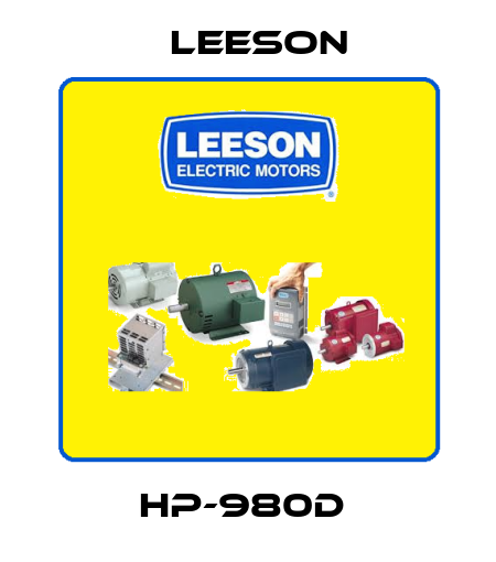 HP-980D  Leeson