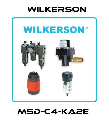 MSD-C4-KA2E  Wilkerson