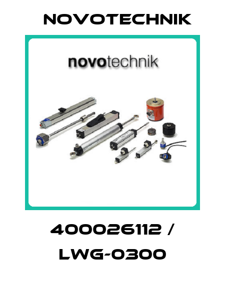 400026112 / LWG-0300 Novotechnik
