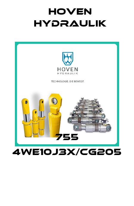 755 4WE10J3X/CG205   Hoven Hydraulik