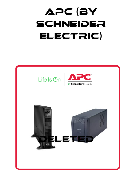 deleted  APC (by Schneider Electric)