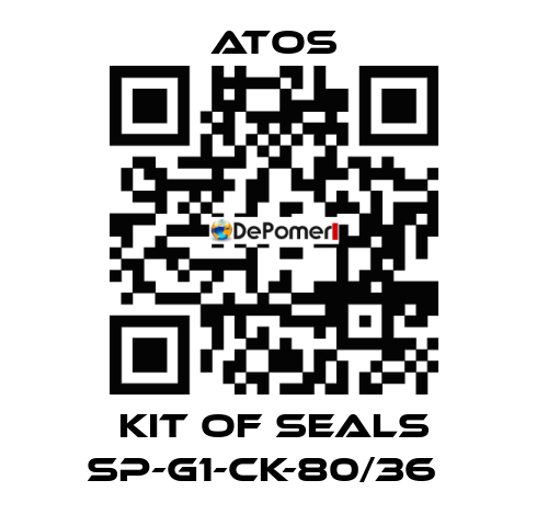 Kit of seals SP-G1-CK-80/36   Atos