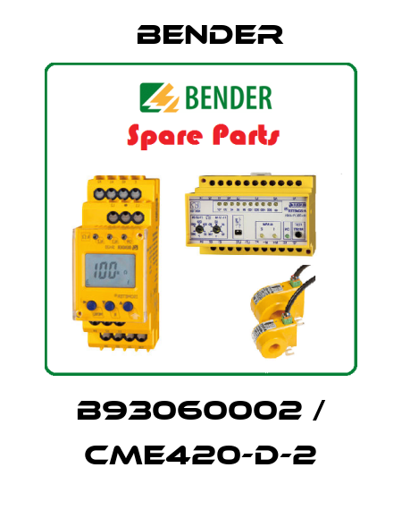 B93060002 / CME420-D-2 Bender