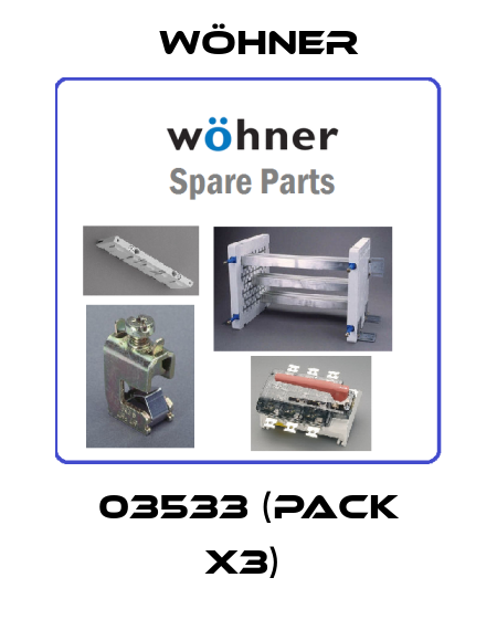 03533 (pack x3)  Wöhner