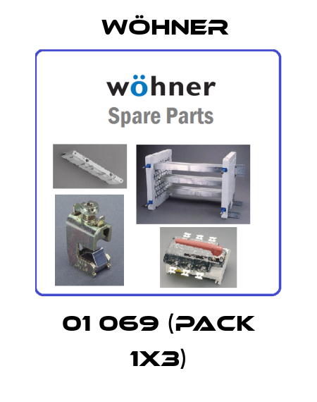 01 069 (pack 1x3) Wöhner