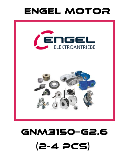 GNM3150−G2.6 (2-4 pcs)  Engel Motor